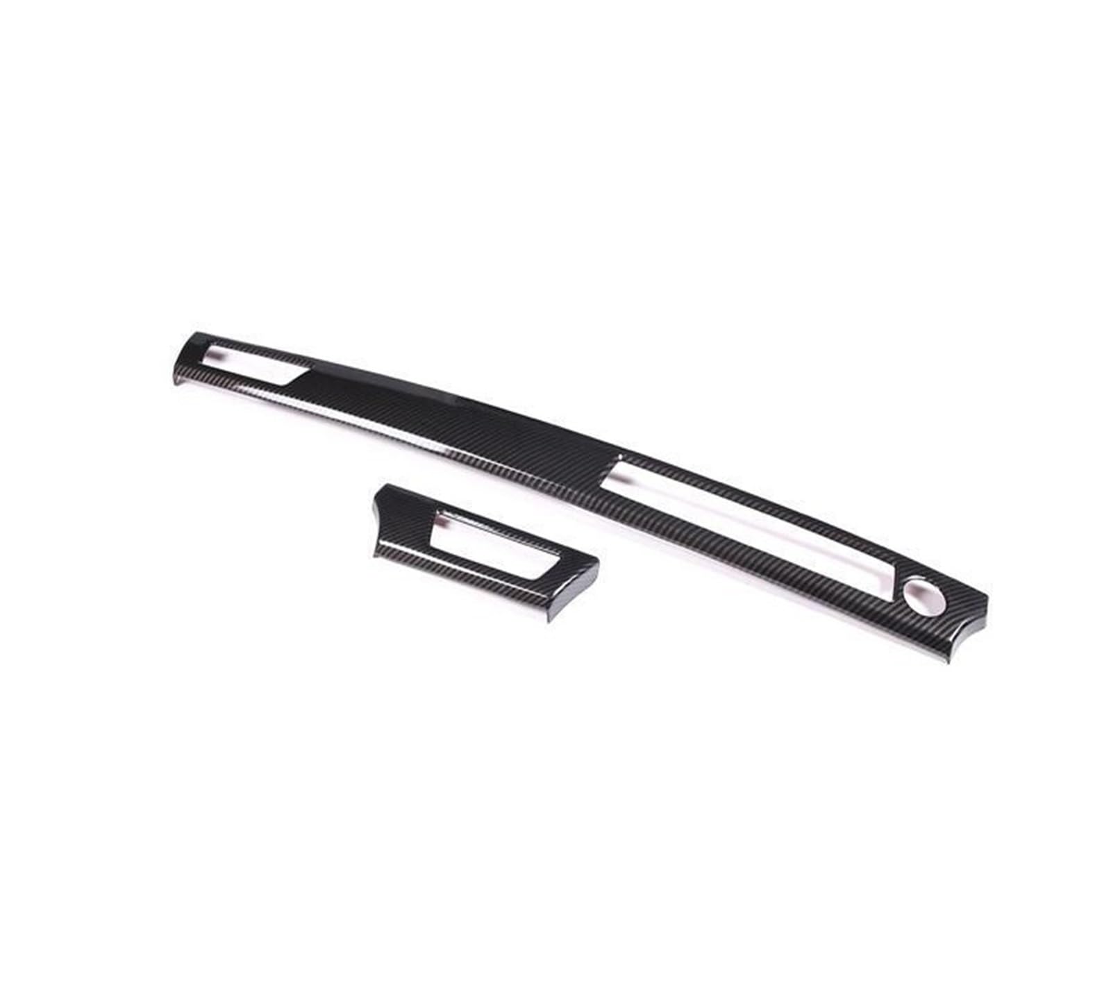 Car Trim Interior for BMW 3 Series E90 2005-2012 Dashboard Air Outlet Panel Cover Decorative Sticker Car Accessory Interior Mouldings(Style B Carbon Fiber)