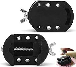 DIY Crafts Pack Of 1 Pc, Only Black Mini Table Vise, Watch Black Watch Case Holder Adjustable Opener Remover Vice Tools Watchmaker (Pack Of 1 Pc, Only Black Mini Table Vise)