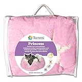 Tommi 01032 Prinzessin Hundebett, rosa/weiß