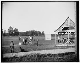HistoricalFindings Photo: Golf Links,Courses,Charlevoix,Michigan,MI,Detroit Publishing Company,c1900