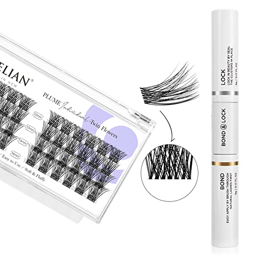 Beyelian Cluster Lashes, Lash Bond And Seal Kit For Individual Diy Eyelash Extension #TOP7