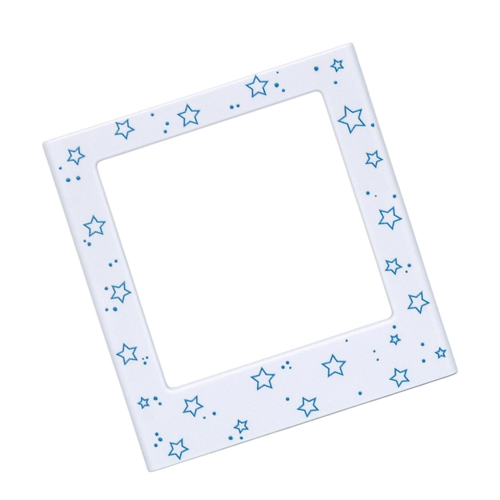 Attachment Photo Frame Square Design with Decorative Borders for Refrigerator Display HassleFree Installation Not Damage Fridge Frame