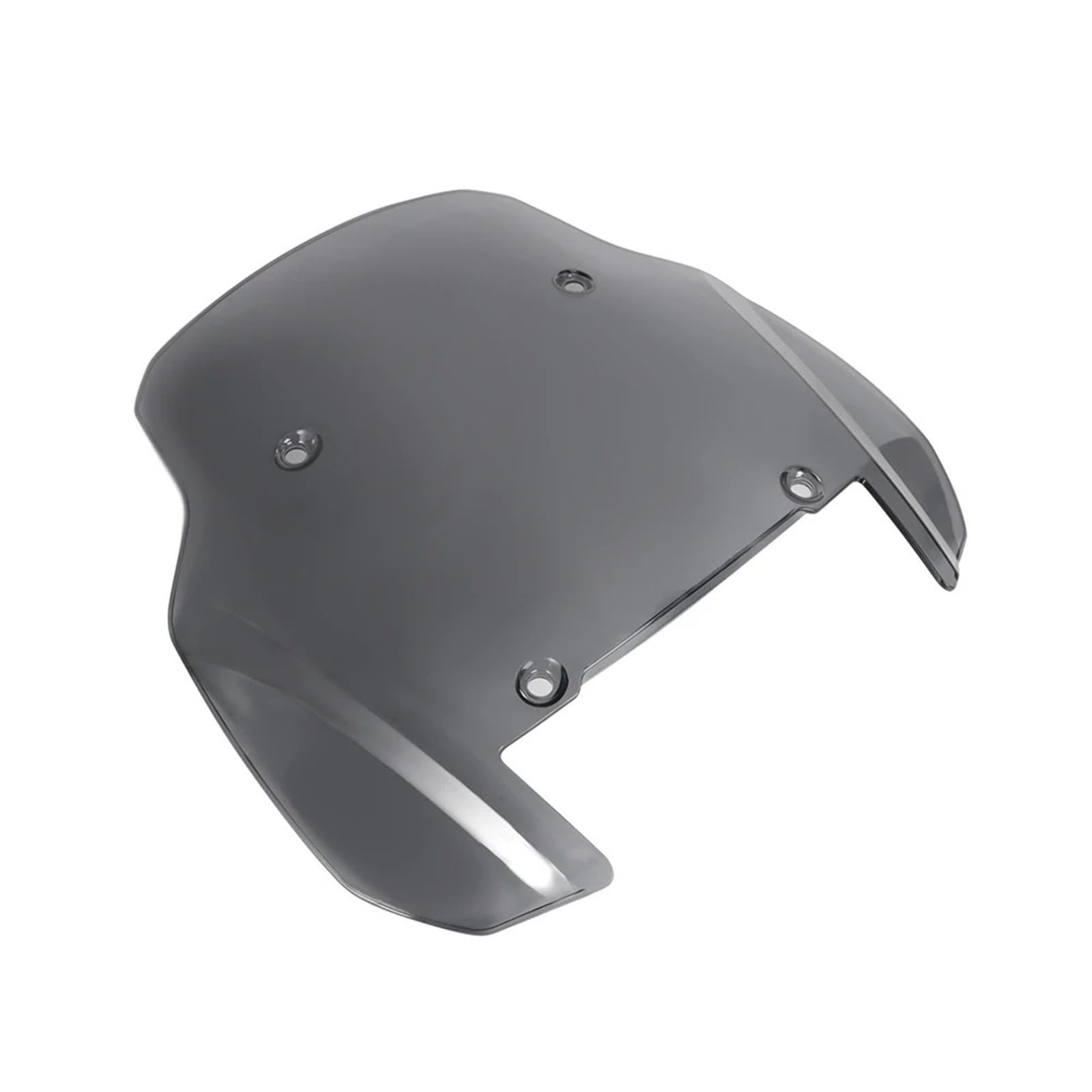 Parabrezza Moto Spoiler Deflettore antivento per parabrezza da 11" in plastica ABS per moto, fumé/trasparente, per Harley Pan America 1250 1250S ADV 2021-2022(Smoke)