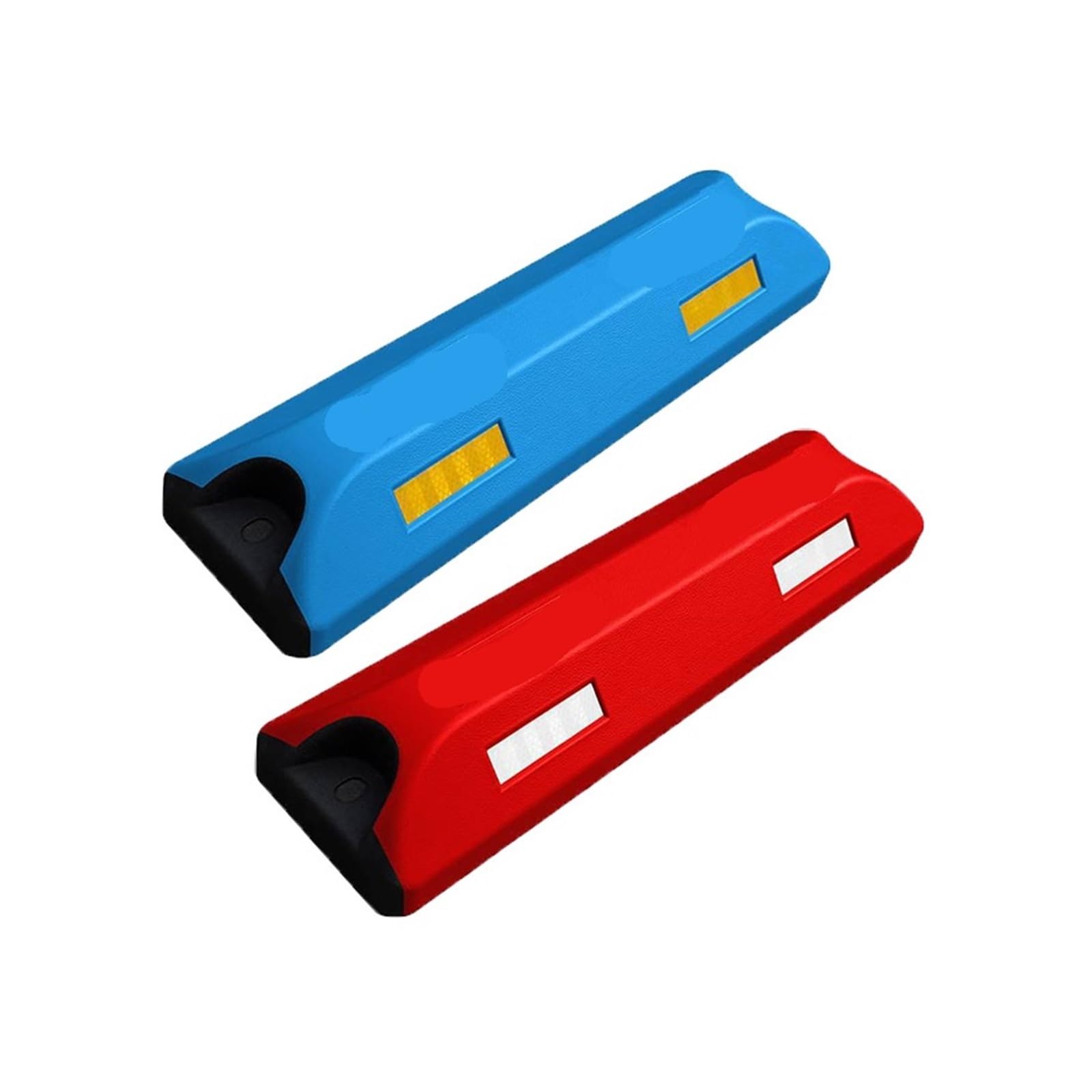 calzos para ruedas de coche, Tope de rueda aparcamiento goma for vehículos, multicolor, 56 x 16 8 cm(Yellow)