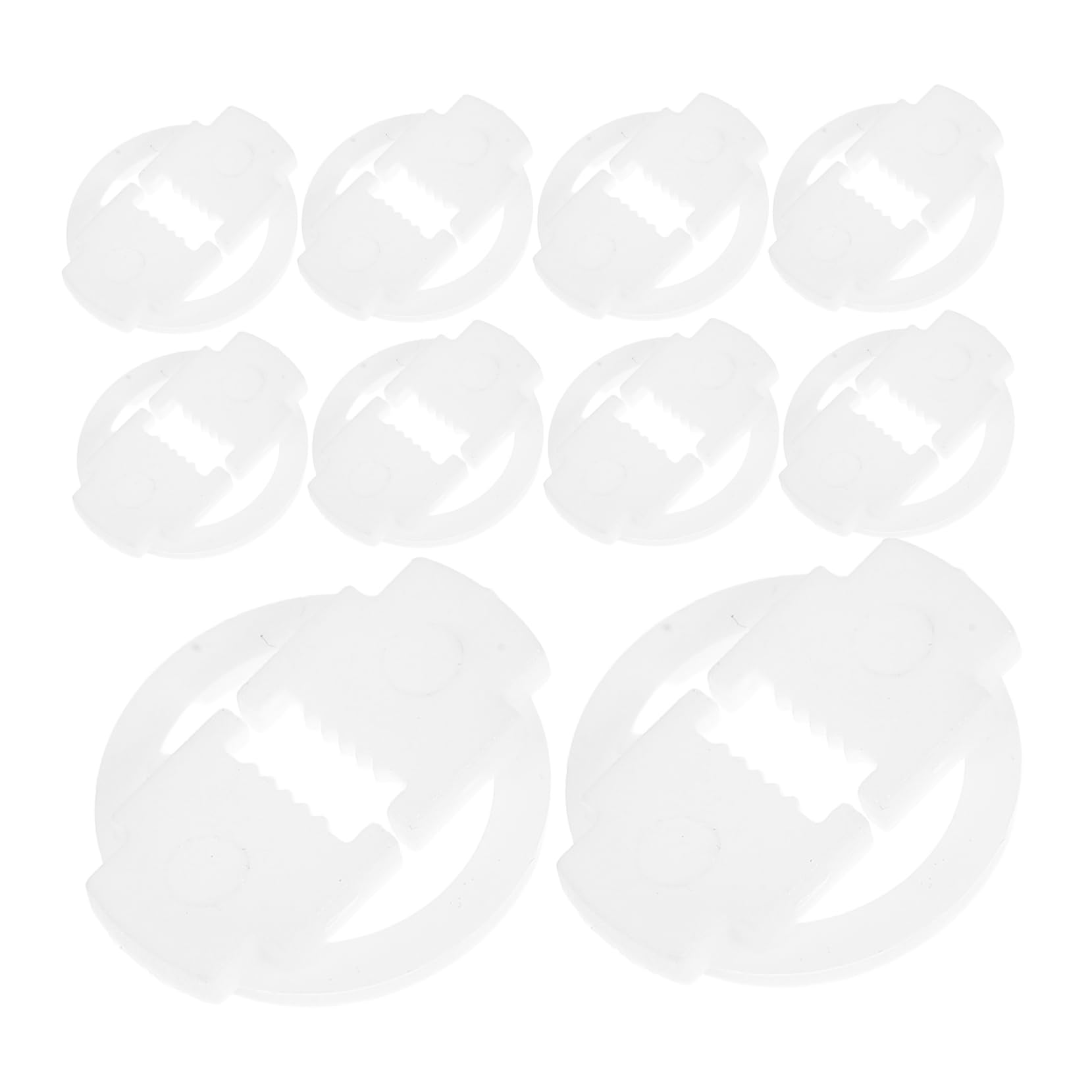 ERINGOGO 100Pcs Cable Clips Holder for Securely Fastening Power and Lamp Wires Versatile Light Clips for Outdoor String Lights Easy Installation and Elegant Design for Various