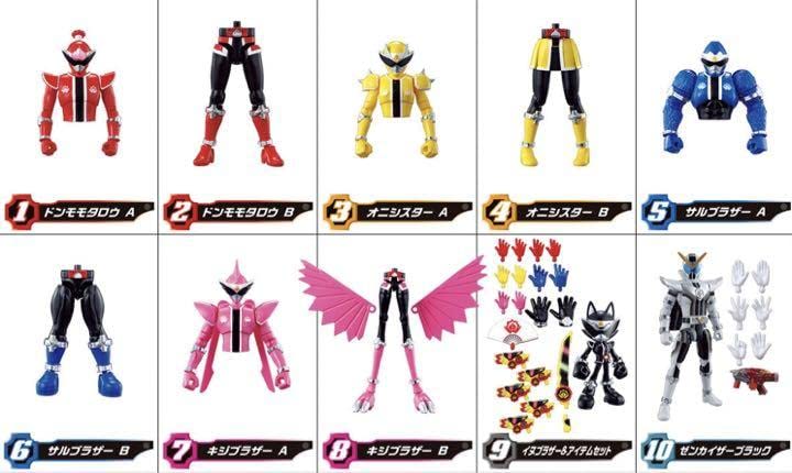 Amazon.co.jp: 勇動 暴太郎戦隊ドンブラザーズ 全10種セット