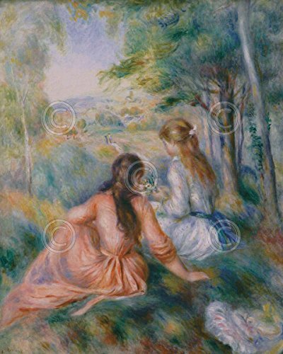 Amazon.com: Póster vintage impresionista de Pierre-Auguste Renoir