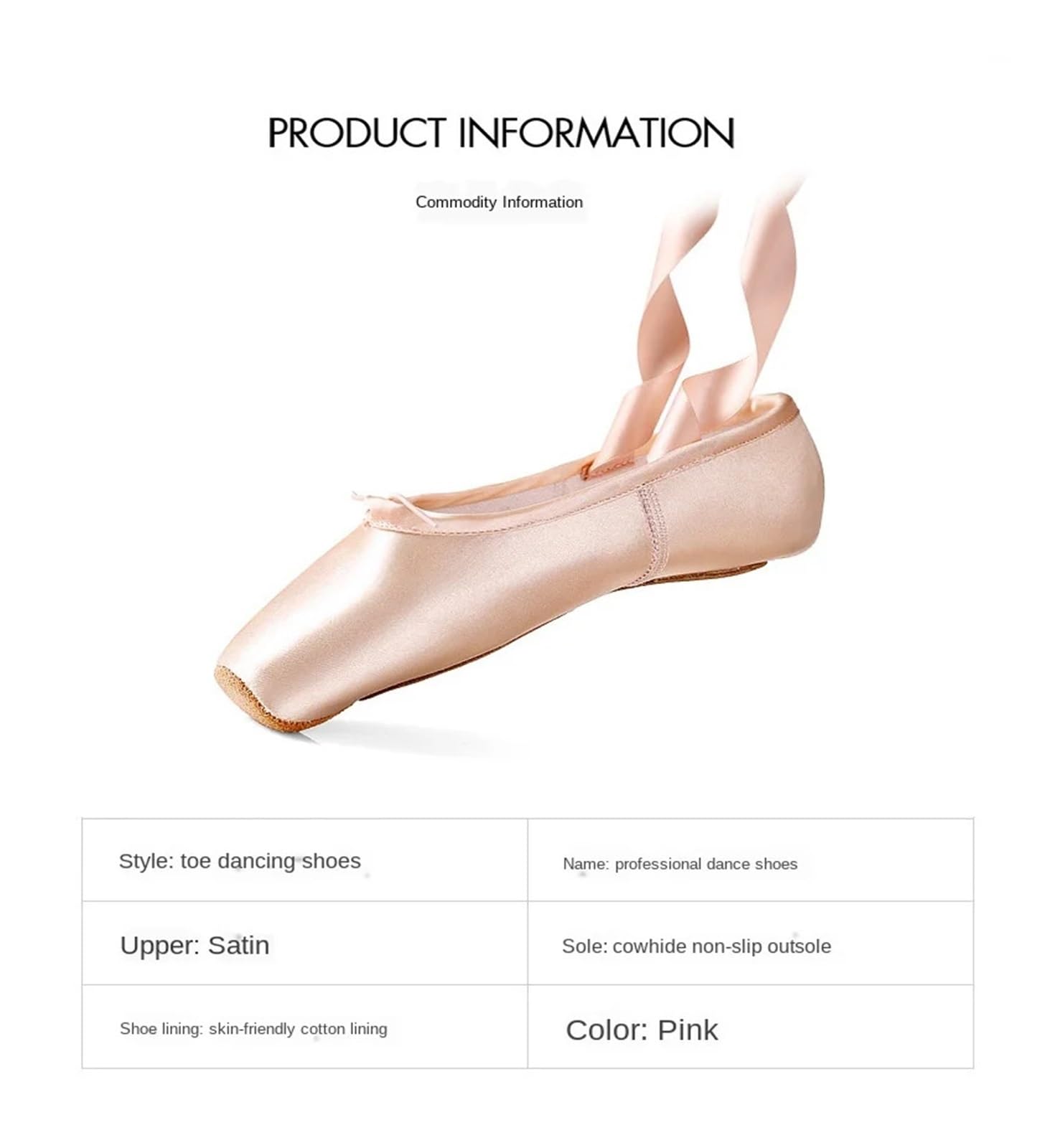 Zapatillas Ballet Niña Zapatillas de Ballet for niñas y Adultos, Zapatillas de Ballet Profesionales con Cintas, Zapatillas Deportivas for Mujer y niña.