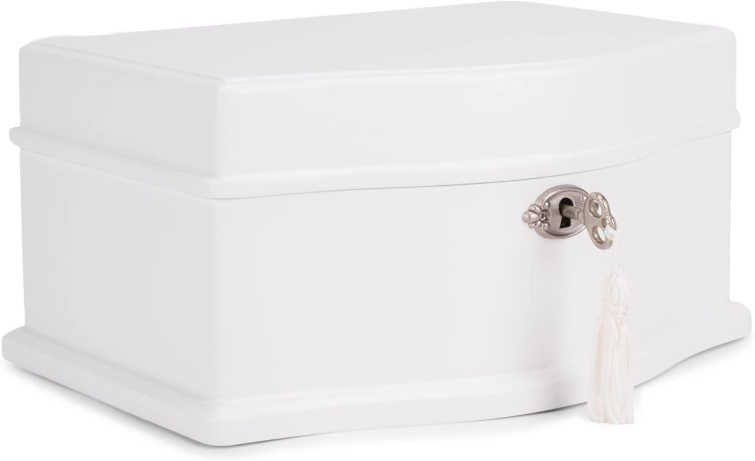 Cottage Garden Ballerina 9 inch Wood Musical Jewelry Box Plays Tune Swan Lake