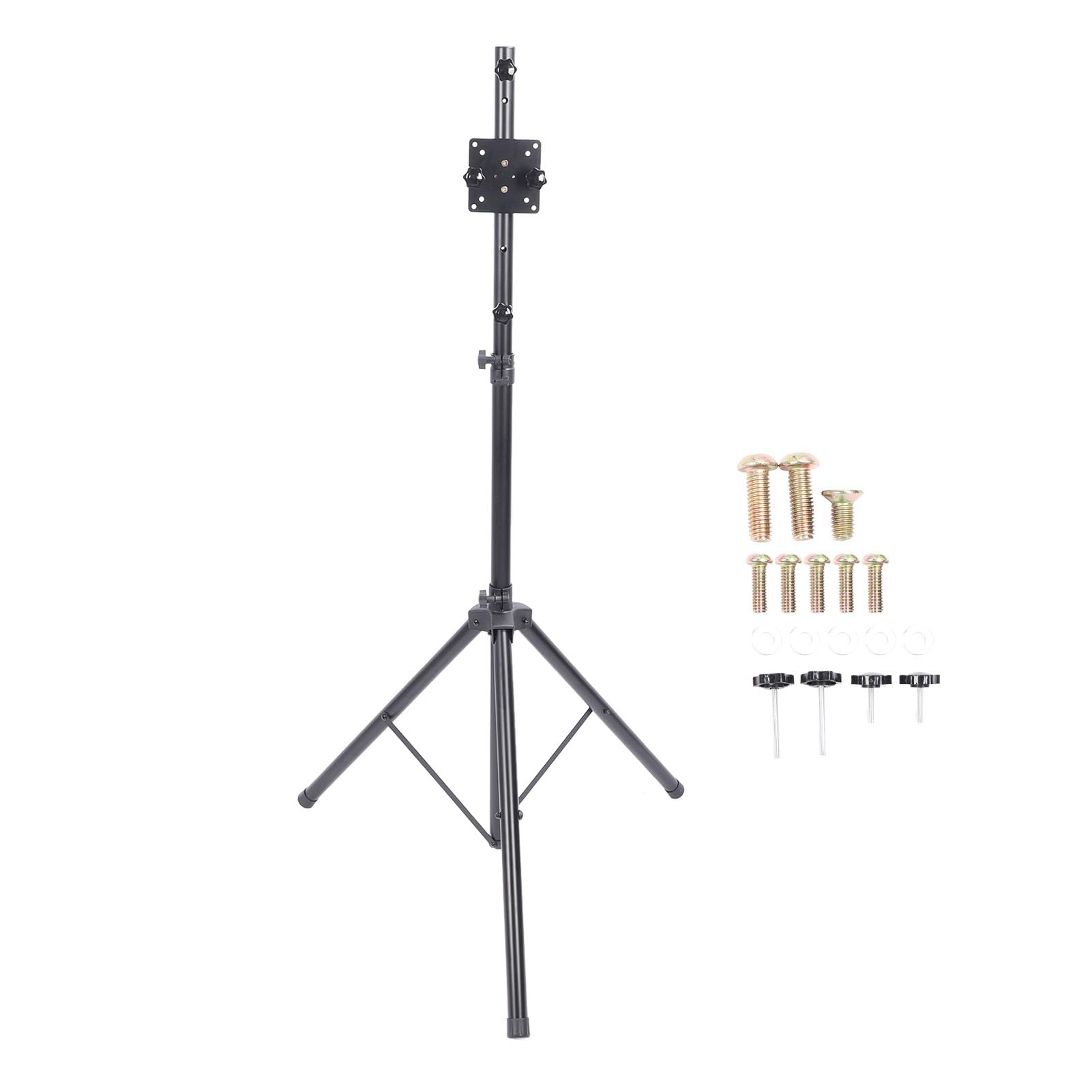 Supporto per Bersaglio per Freccette, Altezza Regolabile Fino a 200 Cm Treppiede Pieghevole Portatile in Metallo Resistente con Hardware di Montaggio Incluso per Uso Interno Ed Esterno