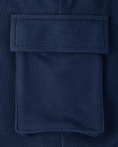 The Children's Place Boys' Active Suede Ribbed Fleece Jogger Sweatpants2