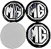 Tapas De Cubo De Rueda Central De 4 Piezas, Emblema De Insignia Antioxidante A Prueba De Polvo Cubre Pegatinas, Para Mg Tf Zr Zs Es Hs Ezs Morris 3 Gs