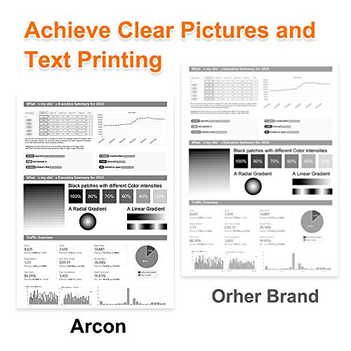 Arcon Compatible Toner Cartridge Replacement for HP 26A CF226A 26X CF226X M402n MFP M426fdw HP Laserjet Pro M402n MFP M426fdw M402dn M402dw MFP M426fdn M426dw Printer Ink 26A CF226A Toner -4Pack - Thumbnail 7