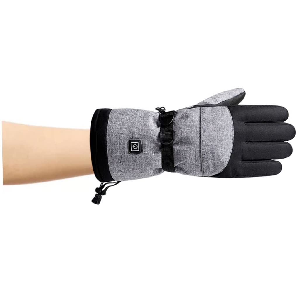 CHEWYNP Guanti riscaldati elettrici per Ciclismo all'aperto Montorcycle Campeggio Escursionismo Sci, Guanti Termici elettrici Unisex (Senza Batteria) 1 Paio