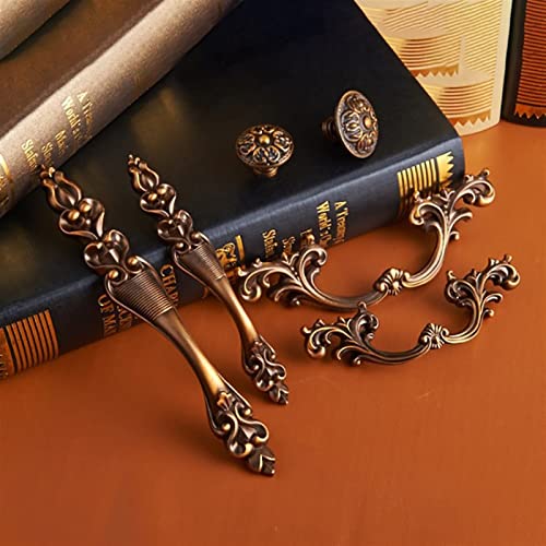 Poignées d'armoire antiques au design Silver A5 pour meuble chic - 4