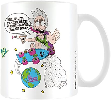 Pyramid MG24861 Rick and Morty El Ricko Coffee Mug, Porcelain, Multi-Colour, 315 ml