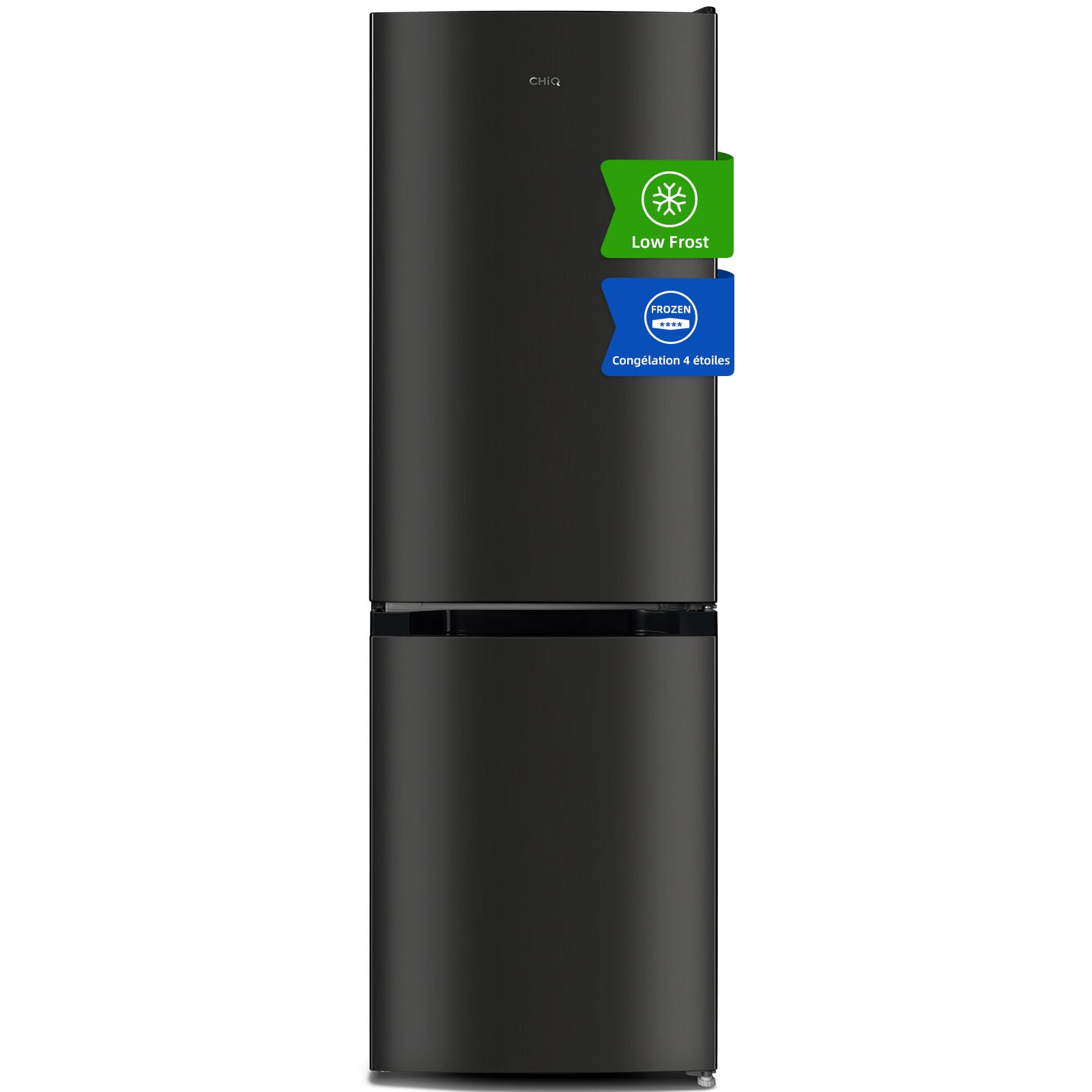 CHiQ 157L Frigo Combiné Low-Frost Inox Sombre (FBM157L42)
