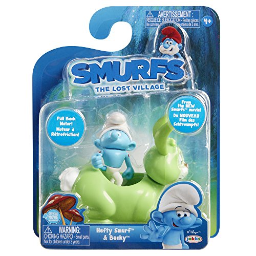 The Smurfs Figure Smurfs Hefty on Bucky Puffo