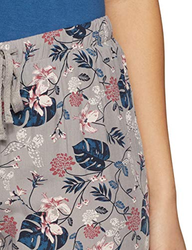 Image of Van Heusen Women's Printed Lounge Pants | Drawstrings & Side Pockets | Ultra Soft Fabric | Relaxed Fit | At home pyjamas | Everyday Comfort | Printed | Style 55306 | Available in Pack of 1 & 2
