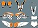 LYFCANIA PJDST-18 Personalizzato Kit decalcomanie per decalcomanie grafiche grafiche Compatibile con KTM Exc. 2009 2010 2011 hnlyf (Color : Thicken)