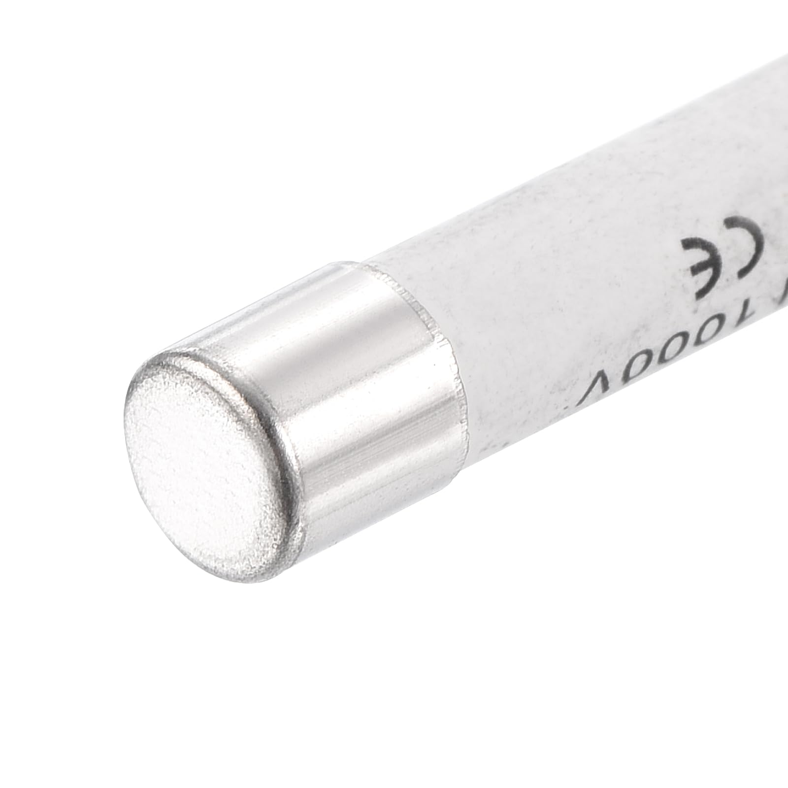 QUARKZMAN Bezpiecznik multimetru 1000 V 500 mA x 1 sztuka 6,3 x 32 mm szybkodziałające bezpieczniki z ceramiki jako zamiennik, [odcień srebrny, biały]