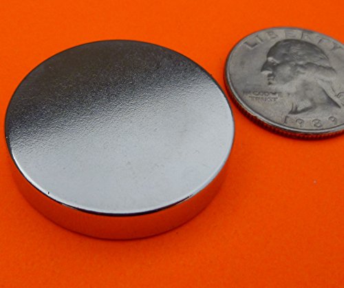 Applied Magnets 1.26" x 1/4" Grade N52 Neodymium Disc Magnet 1 Pc