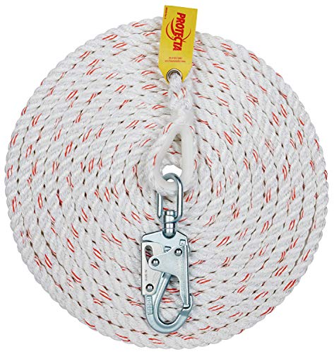 Rope Lifeline with Snap Hook 5/8 in