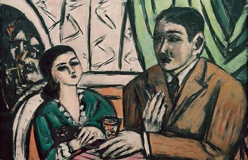 Impresiones lienzo Caffè degli artisti Max Beckmann como regalo original para amantes del arte