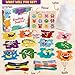 TUZT My First Sewing Kit for Kids - Monster Sewing Craft Kit for Beginners with 12 Pre-Cut Monster Plush Toys, Scissor, Plastic Needles & Thread, DIY Felt Crafts Project for Girls & Boys Ages 4-12