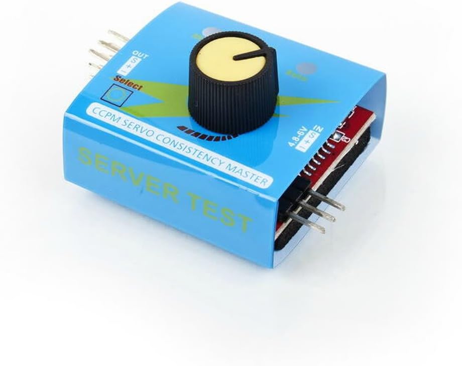 RC Servo Tester 3CH Digital Multi Servo Tester ECS RC Consistency CCMP Master Speed Controller Checker