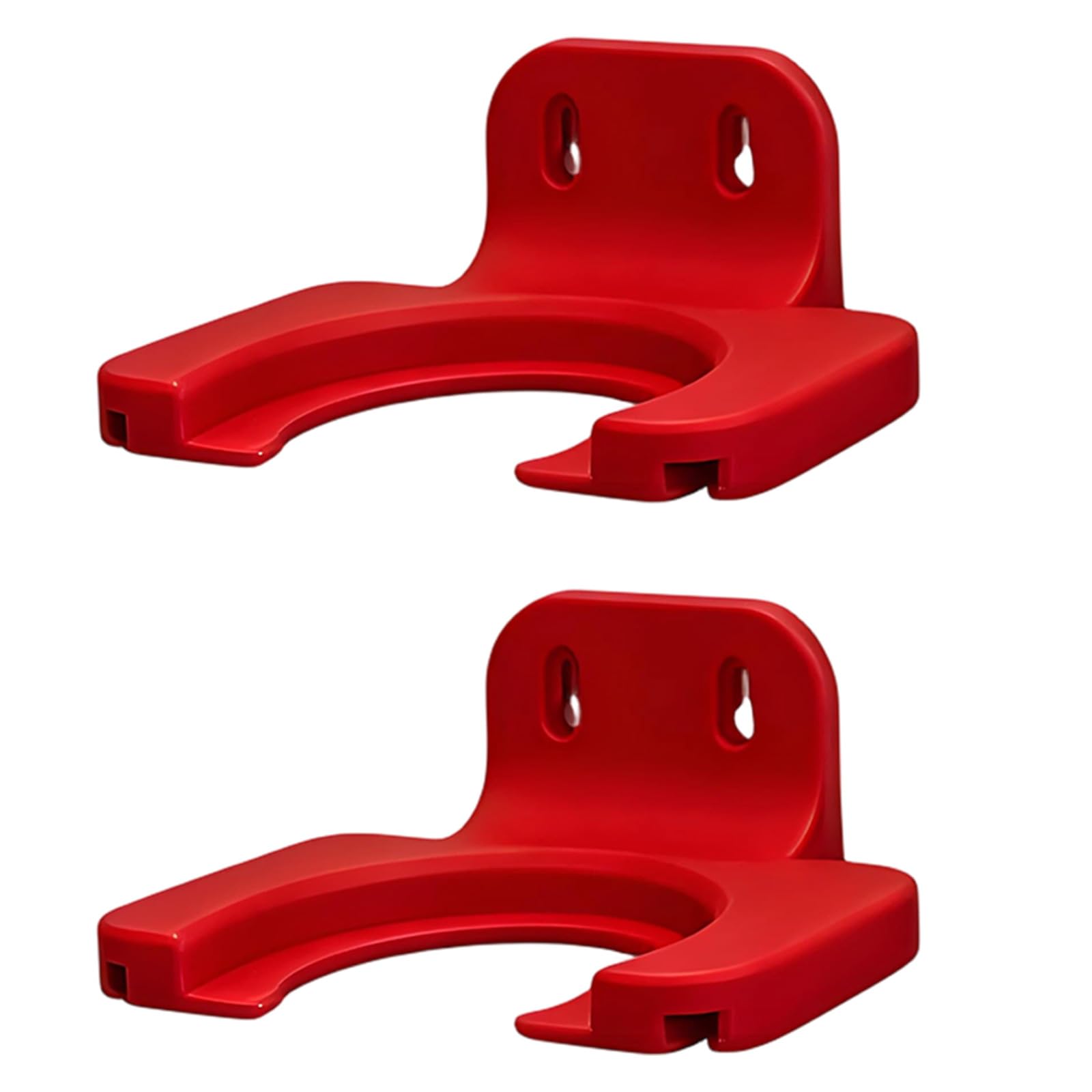 Hangsu Red Station Wall Mount Holders 2 Pack For Choking Device Storage Visible Placement And Device Retrieval Wall Bracket