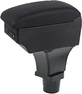 フィアット用パンダアームレストボックスセントラルストアコンテンツボックスカースタイリングデコレーションアクセサリーカップホルダー付きU-SB