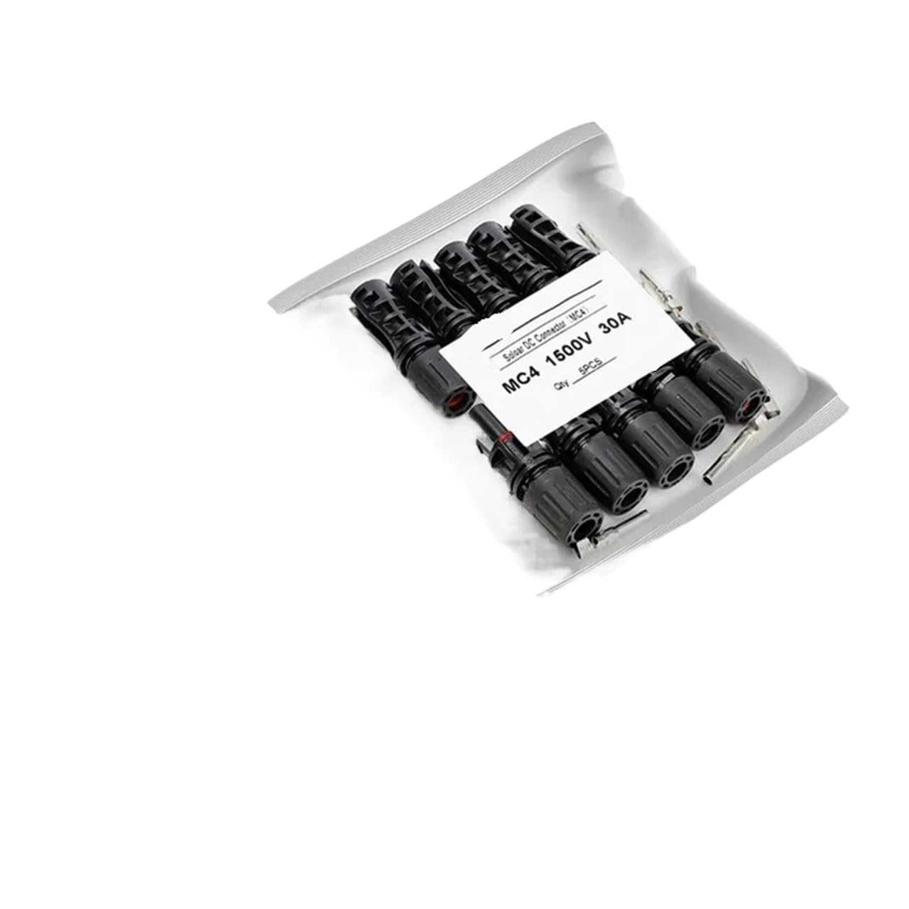 Connecteurs CC pour panneaux solaires 1500V avec étanchéité IP67 haute performance