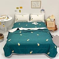 Surwin Couvre Lit Matelassé Pour 1/2 Personnes, Imprimer Chaton Mignon 3D Dessus De Lit Réversible Couverture De Lit Doux Microfiber Jeté De Lit Couvre-lit Printemps Été (Bulle Rose,100x150cm