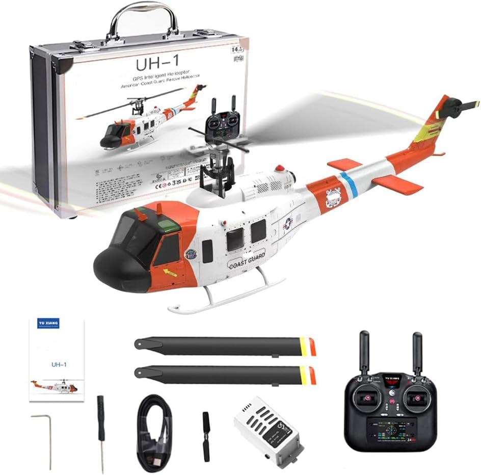 Hanll F07S UH-1 Huey RC Helicopter