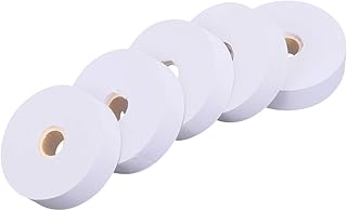 UKCOCO 5Pcs Speed Ticker Tape Physics Electromagnetic Dotting Timer Paper Tapes Physics Experiment Blank Strip for School Lab