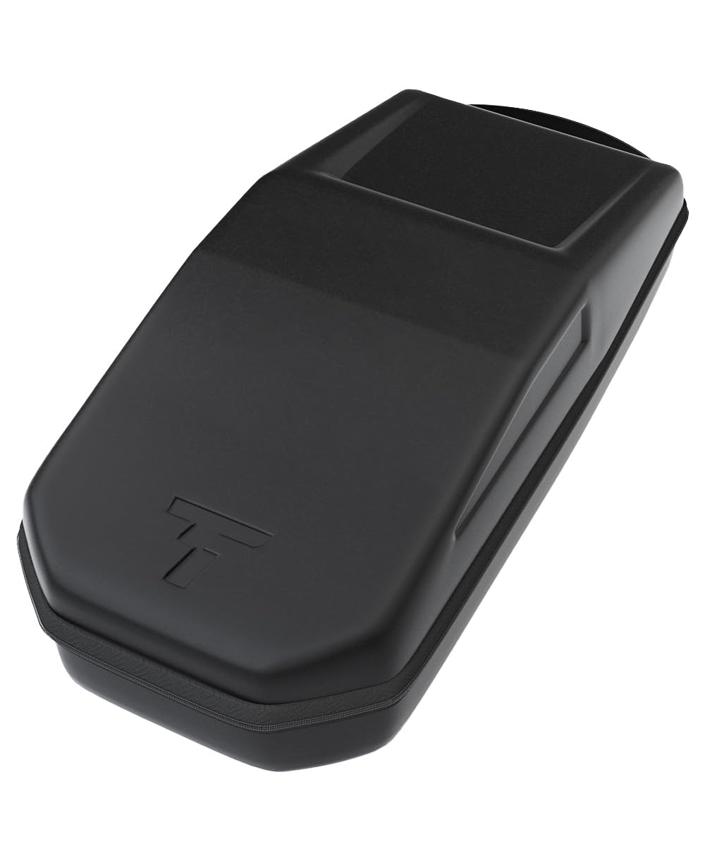 LatoughCyberpack Versatile Stylish Carry case PU Leather Bag for EV Charging Adapter and Everyday Storage Travel