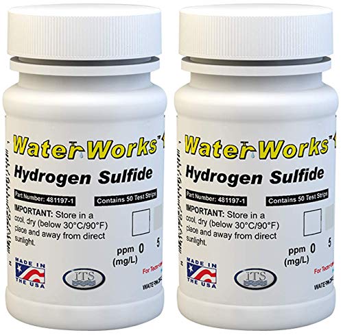 Test Strip, Hydrogen Sulfide, 0-80ppm, PK50 (?w? ???k)