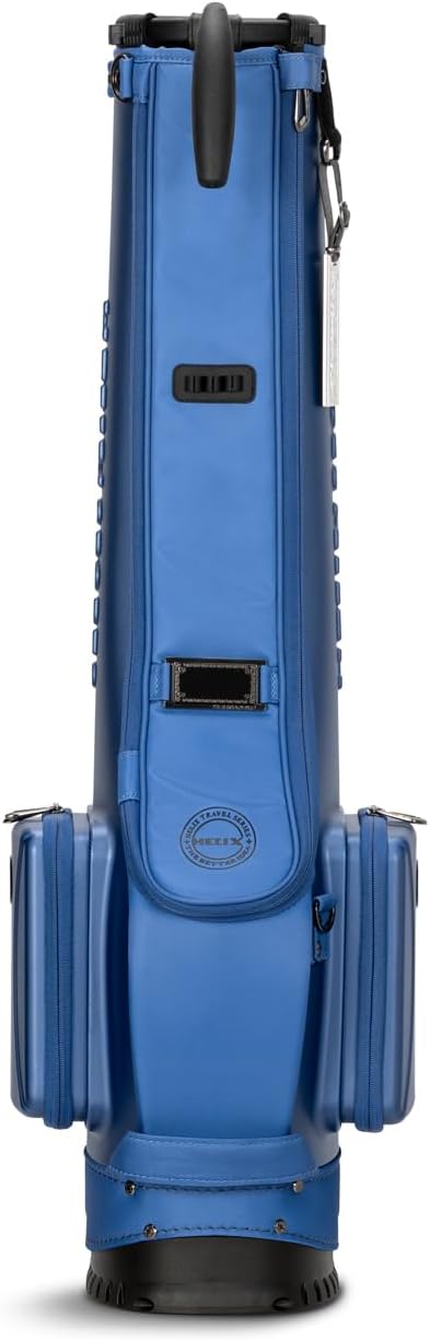 HELIX Armor Collection Lightweight Sunday Golf Stand Bag - Inverted Club Storage Design & Built-in Dual Wheels for Easy Rolling