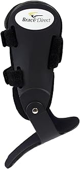 Brace Direct Semi-Rigid Active Ankle Brace for Sports - Maximum Support for Sprains & Injuries, Stabilizes & Protects Athletes Ankles Soccer, Running (XS - Right, Men 4-6.5 / Women 5-7.5)
