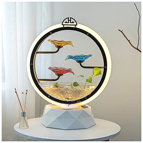 Crapelles Tabletop Waterfall Indoor Fountain cover