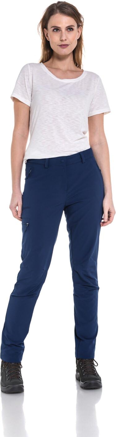 Schöffel - Pantaloni Engadin W, Pantaloni da Trekking Caldi e idrorepellenti, per Donna, Pantaloni da Esterno con Fodera Morbida Uomo