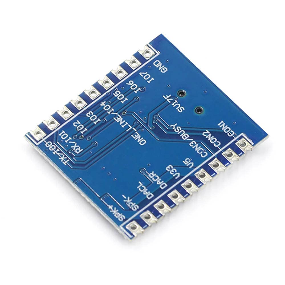 DY-SV17F Reproductor De MP3 5W 4 MB UART Mini IO Trigger USB Descargar Tarjeta De Audio Flash