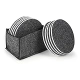 【Hitzeschutz und Kratzer】 Vorbeugen ist besser als später etwas ausbessern zu müssen. Deswegen sollten Sie einen glasuntersetzer auflegen, um Ihre Möbel zu schützen, bevor das heiße Getränk oder die schweren Tassen die Möbel beschädigen