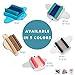 Foot Scrubbing Hygiene Product Set Color Blue/Teal