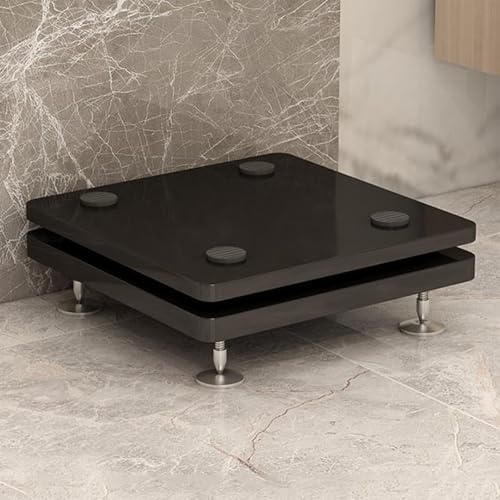 Generico Supporto Isolante per subwoofer - Piattaforma per Piedini per Altoparlanti per Monitor da Studio e Altoparlanti, Supporto Base Audio 35x40 cm, migliora la qualità Audio e Il Controllo delle