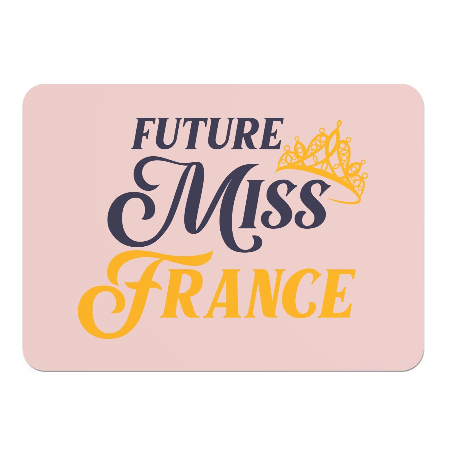 Sets de table rose en liège 4 napperons enfant grand format