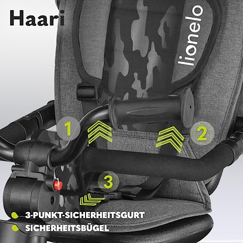 Dreirad Lionelo Haari 2in1 mit Schubstange für Kinder ab 18 Monaten
