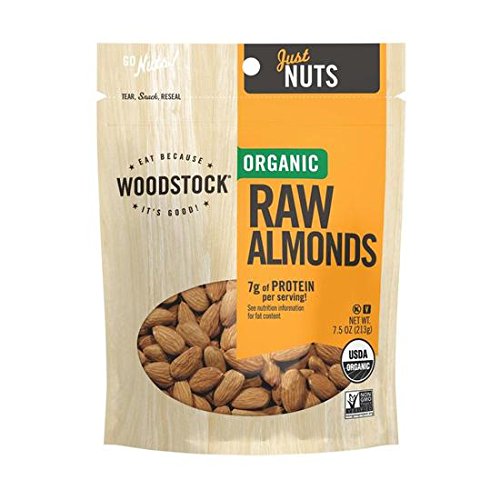 Organic raw almonds