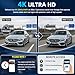 OEM Look Integrated 4K Dash Cam for BMW 5 & 7 Series 2018-2023 (530i, 530e, 540i, 740i, 745e, M760i, Alpina B7), UHD 2160P, Ultra-Wide Angle, Rain Sensor Plug & Play, G-Sensor, WiFi & App + 64GB Card